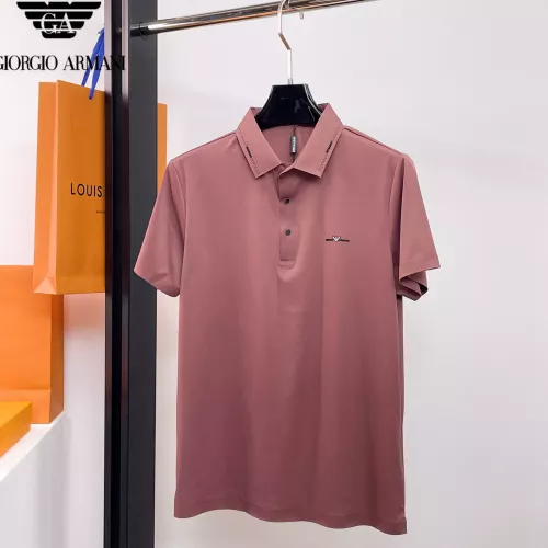 Wholesale Armani T-Shirts Short Sleeved For Men #1333470 $48.00 USD, Wholesale Quality Replica Armani T-Shirts