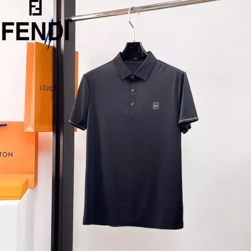 Wholesale Fendi T-Shirts Short Sleeved For Men #1333480 $48.00 USD, Wholesale Quality Replica Fendi T-Shirts