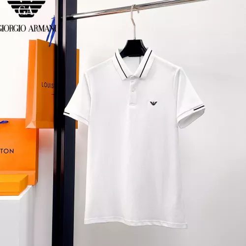 Wholesale Armani T-Shirts Short Sleeved For Men #1333512 $42.00 USD, Wholesale Quality Replica Armani T-Shirts