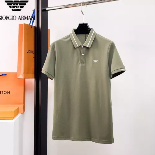 Wholesale Armani T-Shirts Short Sleeved For Men #1333513 $42.00 USD, Wholesale Quality Replica Armani T-Shirts