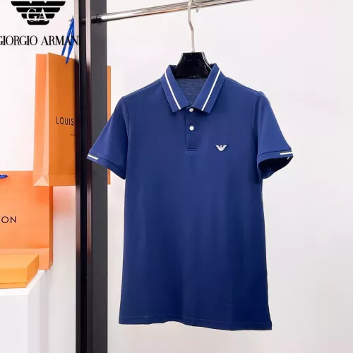 Wholesale Armani T-Shirts Short Sleeved For Men #1333514 $42.00 USD, Wholesale Quality Replica Armani T-Shirts