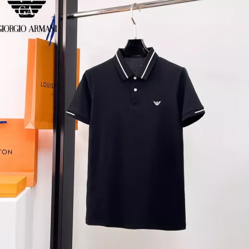 Wholesale Armani T-Shirts Short Sleeved For Men #1333515 $42.00 USD, Wholesale Quality Replica Armani T-Shirts