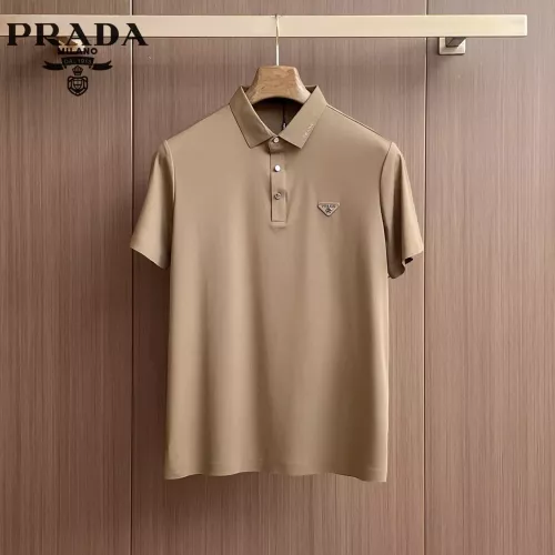 Wholesale Prada T-Shirts Short Sleeved For Men #1333523 $48.00 USD, Wholesale Quality Replica Prada T-Shirts