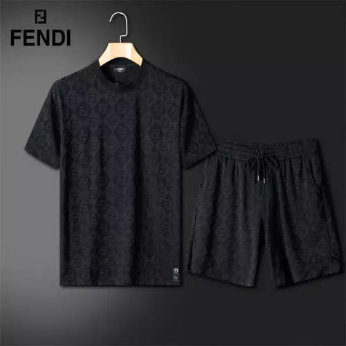 Wholesale Fendi Tracksuits Short Sleeved For Unisex #1333534 $64.00 USD, Wholesale Quality Replica Fendi Tracksuits