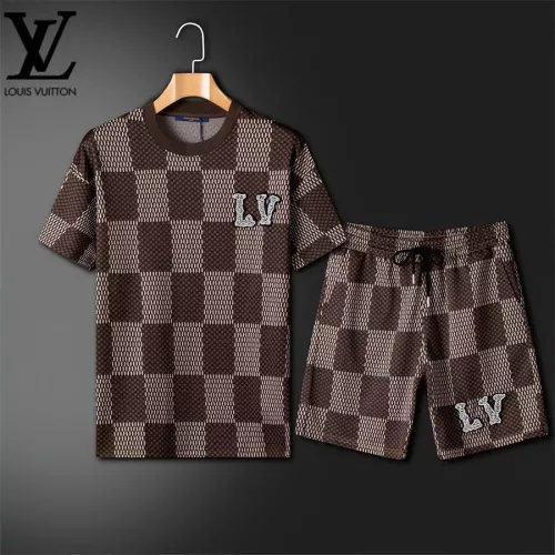 Wholesale Louis Vuitton LV Tracksuits Short Sleeved For Unisex #1333546 $64.00 USD, Wholesale Quality Replica Louis Vuitton LV Tracksuits