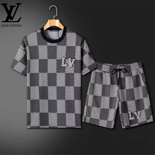 Wholesale Louis Vuitton LV Tracksuits Short Sleeved For Unisex #1333547 $64.00 USD, Wholesale Quality Replica Louis Vuitton LV Tracksuits