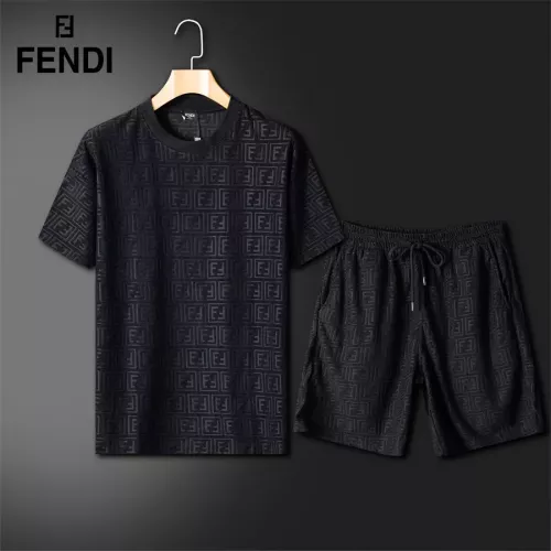 Wholesale Fendi Tracksuits Short Sleeved For Unisex #1333551 $64.00 USD, Wholesale Quality Replica Fendi Tracksuits