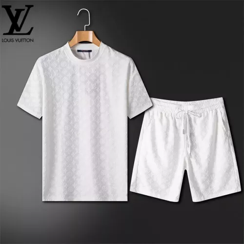 Wholesale Louis Vuitton LV Tracksuits Short Sleeved For Unisex #1333555 $64.00 USD, Wholesale Quality Replica Louis Vuitton LV Tracksuits