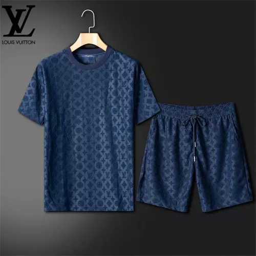 Wholesale Louis Vuitton LV Tracksuits Short Sleeved For Unisex #1333556 $64.00 USD, Wholesale Quality Replica Louis Vuitton LV Tracksuits