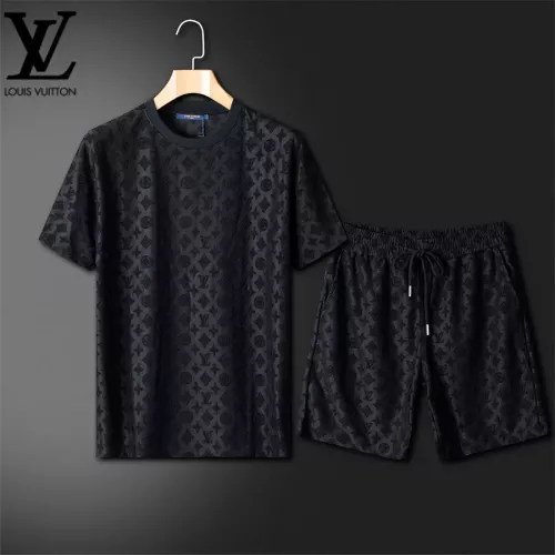 Wholesale Louis Vuitton LV Tracksuits Short Sleeved For Unisex #1333557 $64.00 USD, Wholesale Quality Replica Louis Vuitton LV Tracksuits