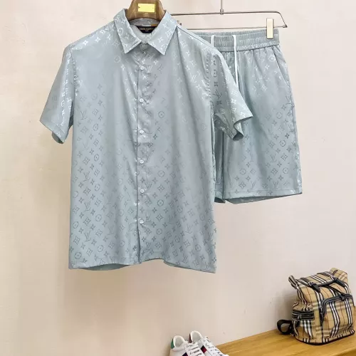 Wholesale Louis Vuitton LV Tracksuits Short Sleeved For Men #1333585 $64.00 USD, Wholesale Quality Replica Louis Vuitton LV Tracksuits