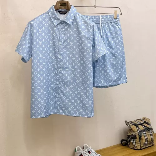 Wholesale Louis Vuitton LV Tracksuits Short Sleeved For Men #1333586 $64.00 USD, Wholesale Quality Replica Louis Vuitton LV Tracksuits