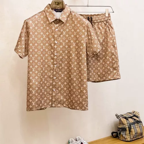 Wholesale Louis Vuitton LV Tracksuits Short Sleeved For Men #1333587 $64.00 USD, Wholesale Quality Replica Louis Vuitton LV Tracksuits