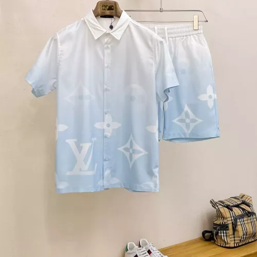 Wholesale Louis Vuitton LV Tracksuits Short Sleeved For Men #1333594 $64.00 USD, Wholesale Quality Replica Louis Vuitton LV Tracksuits