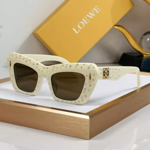 Wholesale LOEWE AAA Quality Sunglasses #1333671 $76.00 USD, Wholesale Quality Replica LOEWE AAA Quality Sunglasses