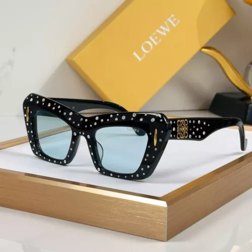 Wholesale LOEWE AAA Quality Sunglasses #1333673 $76.00 USD, Wholesale Quality Replica LOEWE AAA Quality Sunglasses