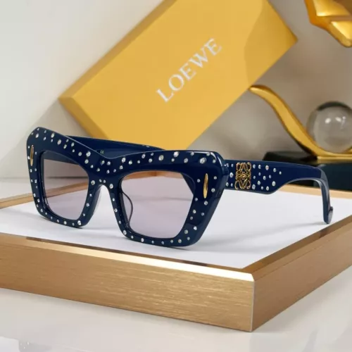 Wholesale LOEWE AAA Quality Sunglasses #1333674 $76.00 USD, Wholesale Quality Replica LOEWE AAA Quality Sunglasses