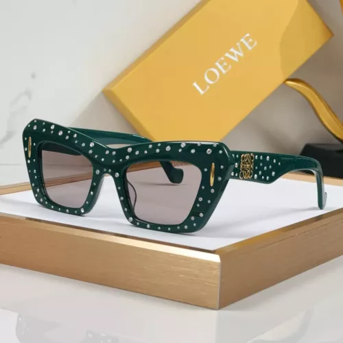 Wholesale LOEWE AAA Quality Sunglasses #1333677 $76.00 USD, Wholesale Quality Replica LOEWE AAA Quality Sunglasses