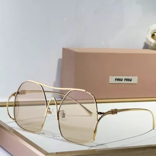 Wholesale MIU MIU AAA Quality Sunglasses #1333713 $60.00 USD, Wholesale Quality Replica MIU MIU AAA Sunglasses