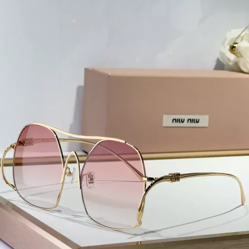 Wholesale MIU MIU AAA Quality Sunglasses #1333715 $60.00 USD, Wholesale Quality Replica MIU MIU AAA Sunglasses