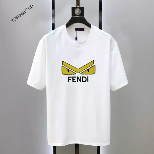 Wholesale Fendi T-Shirts Short Sleeved For Unisex #1333733 $42.00 USD, Wholesale Quality Replica Fendi T-Shirts