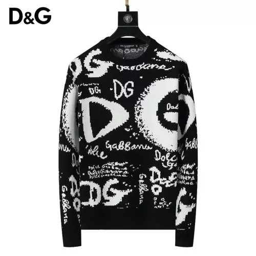 Wholesale Dolce &amp; Gabbana D&amp;G Sweaters Long Sleeved For Men #1333840 $45.00 USD, Wholesale Quality Replica Dolce &amp; Gabbana D&amp;G Sweaters