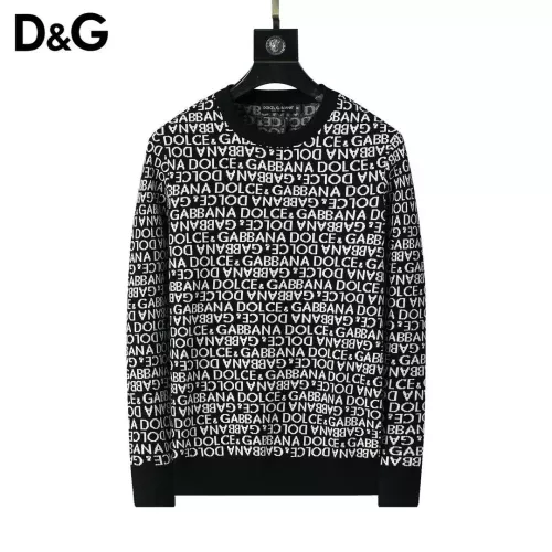 Wholesale Dolce &amp; Gabbana D&amp;G Sweaters Long Sleeved For Men #1333842 $45.00 USD, Wholesale Quality Replica Dolce &amp; Gabbana D&amp;G Sweaters