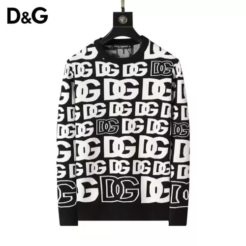 Wholesale Dolce &amp; Gabbana D&amp;G Sweaters Long Sleeved For Men #1333844 $45.00 USD, Wholesale Quality Replica Dolce &amp; Gabbana D&amp;G Sweaters