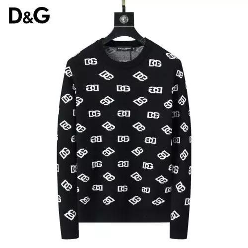 Wholesale Dolce &amp; Gabbana D&amp;G Sweaters Long Sleeved For Men #1333845 $45.00 USD, Wholesale Quality Replica Dolce &amp; Gabbana D&amp;G Sweaters