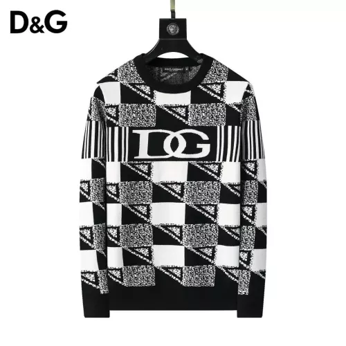 Wholesale Dolce &amp; Gabbana D&amp;G Sweaters Long Sleeved For Men #1333846 $45.00 USD, Wholesale Quality Replica Dolce &amp; Gabbana D&amp;G Sweaters