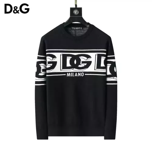Wholesale Dolce &amp; Gabbana D&amp;G Sweaters Long Sleeved For Men #1333848 $45.00 USD, Wholesale Quality Replica Dolce &amp; Gabbana D&amp;G Sweaters
