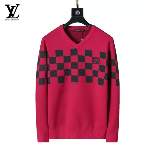 Wholesale Louis Vuitton LV Sweaters Long Sleeved For Men #1333849 $45.00 USD, Wholesale Quality Replica Louis Vuitton LV Sweaters