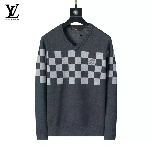 Wholesale Louis Vuitton LV Sweaters Long Sleeved For Men #1333850 $45.00 USD, Wholesale Quality Replica Louis Vuitton LV Sweaters