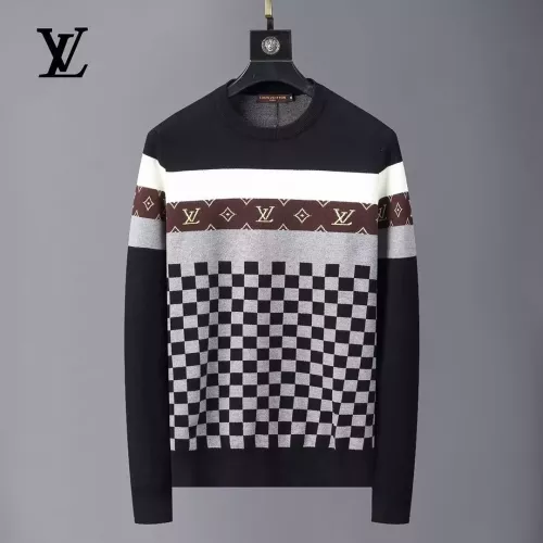 Wholesale Louis Vuitton LV Sweaters Long Sleeved For Men #1333859 $45.00 USD, Wholesale Quality Replica Louis Vuitton LV Sweaters