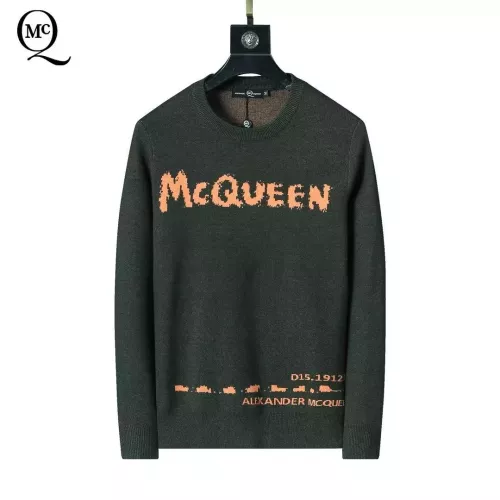 Wholesale Alexander McQueen Sweaters Long Sleeved For Men #1333864 $45.00 USD, Wholesale Quality Replica Alexander McQueen Sweater