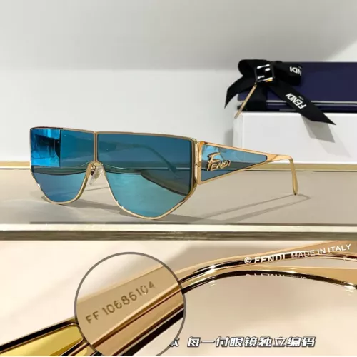 Wholesale Fendi AAA Quality Sunglasses #1333885 $64.00 USD, Wholesale Quality Replica Fendi AAA Quality Sunglasses