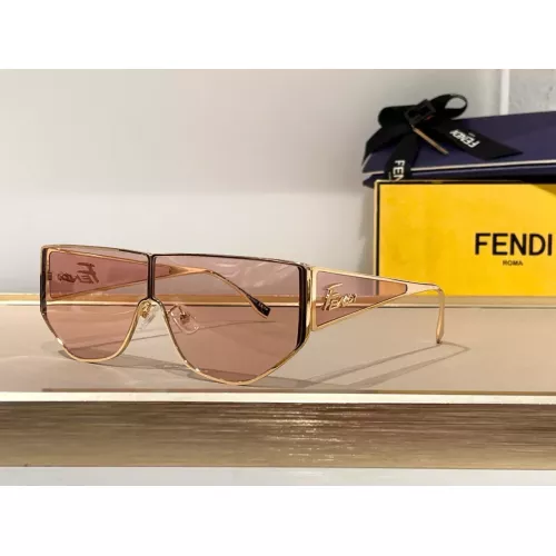Wholesale Fendi AAA Quality Sunglasses #1333887 $64.00 USD, Wholesale Quality Replica Fendi AAA Quality Sunglasses