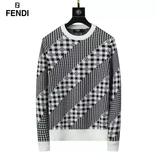 Wholesale Fendi Sweaters Long Sleeved For Men #1333914 $45.00 USD, Wholesale Quality Replica Fendi Sweaters