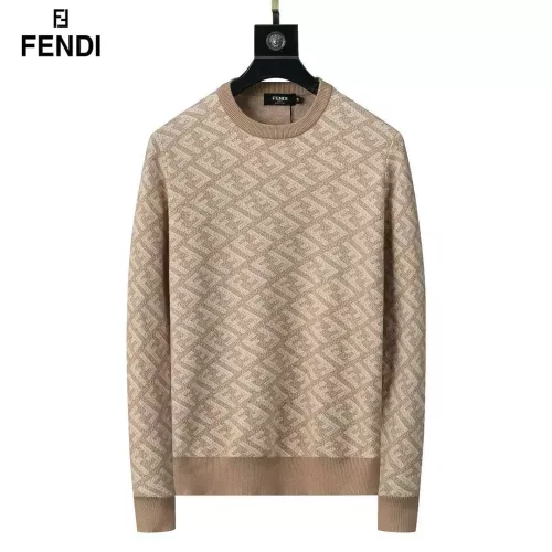 Wholesale Fendi Sweaters Long Sleeved For Men #1333915 $45.00 USD, Wholesale Quality Replica Fendi Sweaters