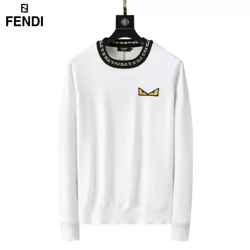 Wholesale Fendi Sweaters Long Sleeved For Men #1333919 $45.00 USD, Wholesale Quality Replica Fendi Sweaters