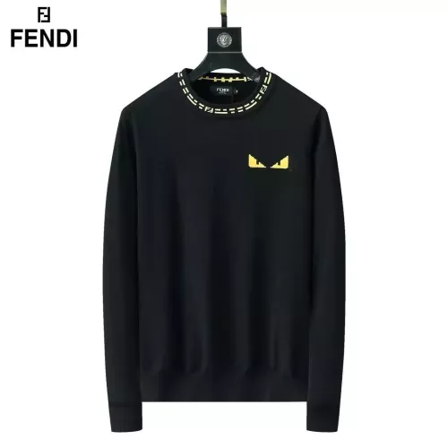 Wholesale Fendi Sweaters Long Sleeved For Men #1333920 $45.00 USD, Wholesale Quality Replica Fendi Sweaters