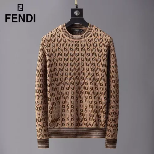Wholesale Fendi Sweaters Long Sleeved For Men #1333924 $45.00 USD, Wholesale Quality Replica Fendi Sweaters