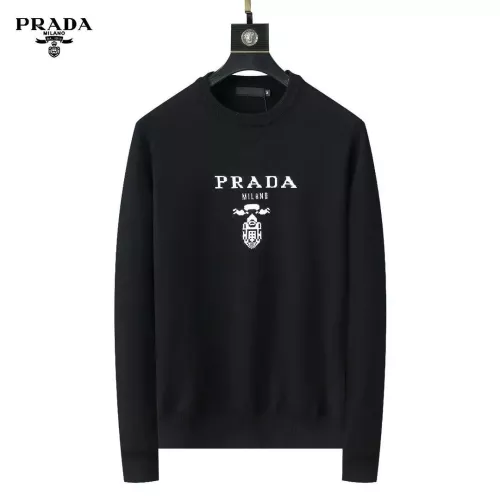 Wholesale Prada Sweaters Long Sleeved For Men #1333931 $45.00 USD, Wholesale Quality Replica Prada Sweater