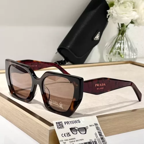 Wholesale Prada AAA Quality Sunglasses #1333997 $64.00 USD, Wholesale Quality Replica Prada AAA Quality Sunglasses