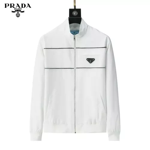 Wholesale Prada Jackets Long Sleeved For Men #1333999 $52.00 USD, Wholesale Quality Replica Prada Jackets