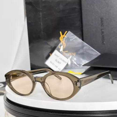 Wholesale Yves Saint Laurent YSL AAA Quality Sunglasses #1334024 $60.00 USD, Wholesale Quality Replica Yves Saint Laurent YSL AAA Quality Sunglasses