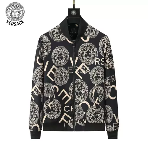 Wholesale Versace Jackets Long Sleeved For Men #1334025 $52.00 USD, Wholesale Quality Replica Versace Jackets
