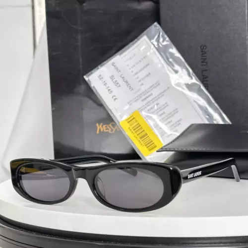 Wholesale Yves Saint Laurent YSL AAA Quality Sunglasses #1334026 $48.00 USD, Wholesale Quality Replica Yves Saint Laurent YSL AAA Quality Sunglasses