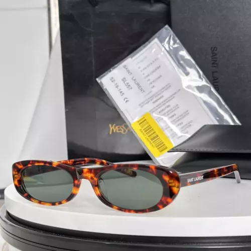 Wholesale Yves Saint Laurent YSL AAA Quality Sunglasses #1334028 $48.00 USD, Wholesale Quality Replica Yves Saint Laurent YSL AAA Quality Sunglasses