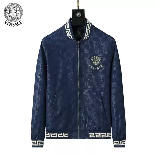 Wholesale Versace Jackets Long Sleeved For Men #1334029 $52.00 USD, Wholesale Quality Replica Versace Jackets